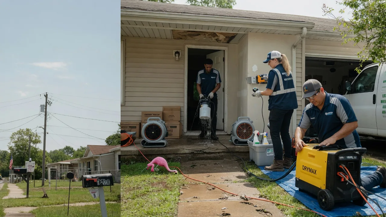 Storm Damage Water Removal in Counce, TN near me